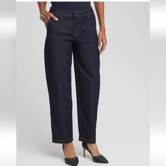 Chico's Tapered Leg Jean - Picture 2 of 15